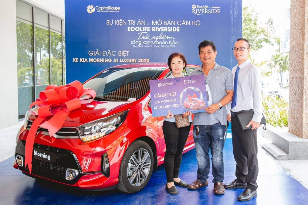 Chủ nhân căn hộ may mắn sở hữu Kia Morning AT Luxury 2020