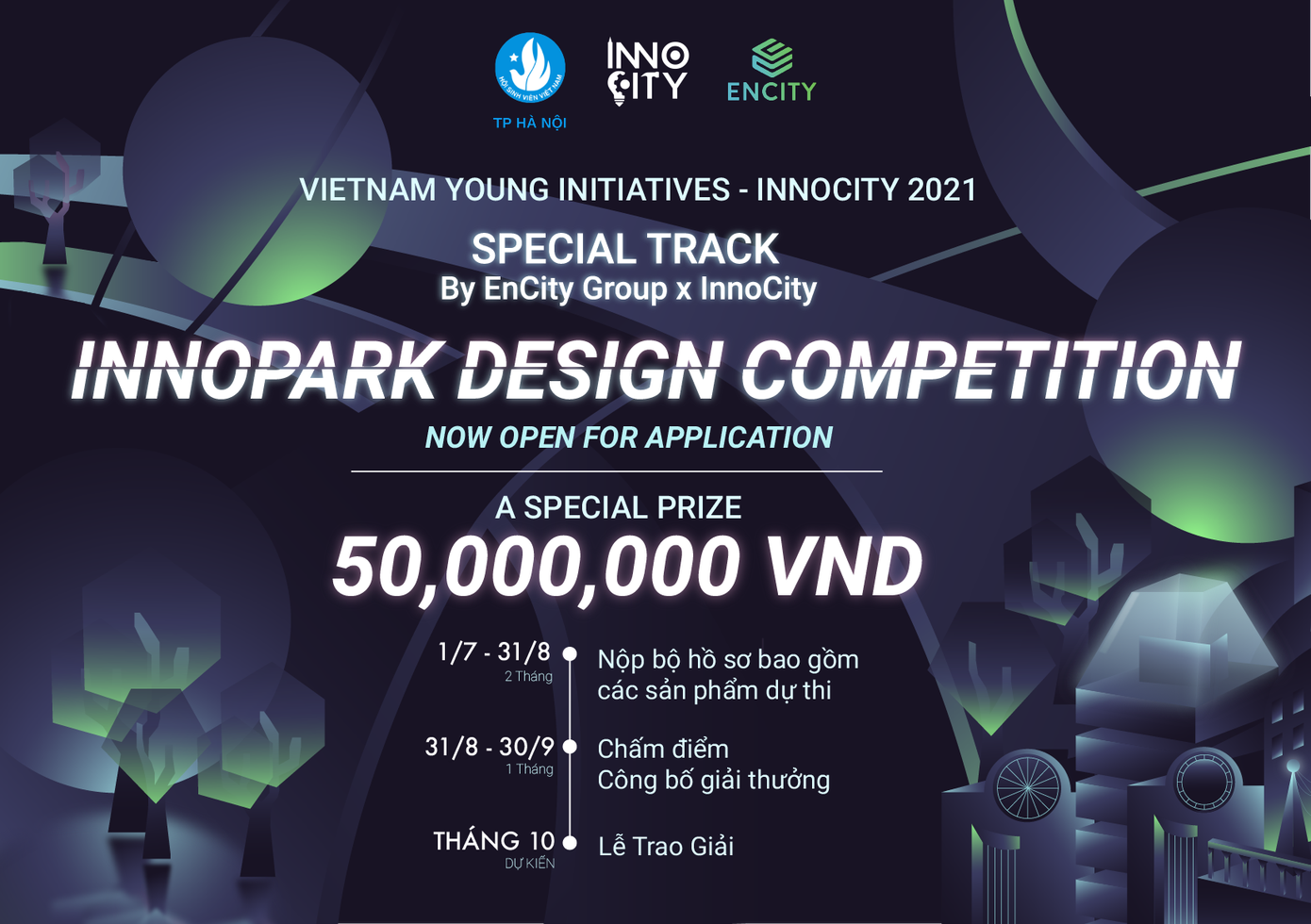 Cuộc thi hạng mục Thiết kế Công viên Sáng tạo (InnoPark Design Competition)