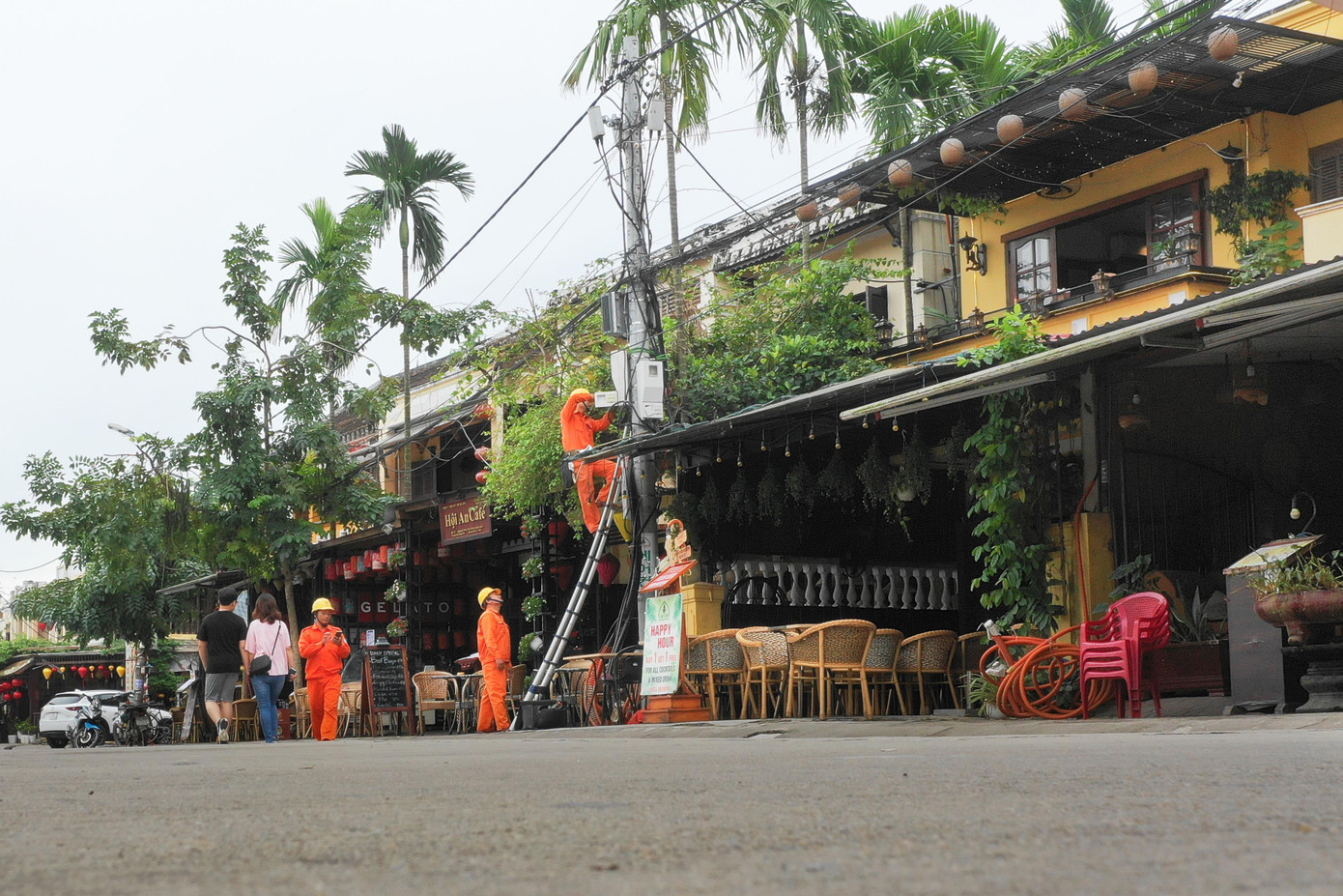 Lắp đặt công tơ điện tử tại TP Hội An, Quảng Nam (năm 2018)