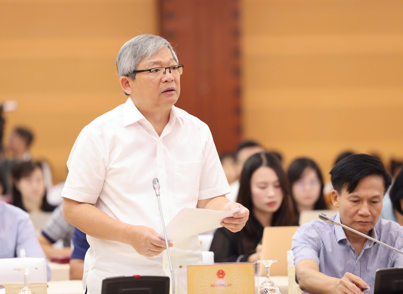 Thiếu tướng Hoàng Anh Tuyên, Người phát ngôn Bộ Công an. Ảnh: Như Ý Thiếu tướng Hoàng Anh Tuyên, Người phát ngôn Bộ Công an. Ảnh: Như Ý