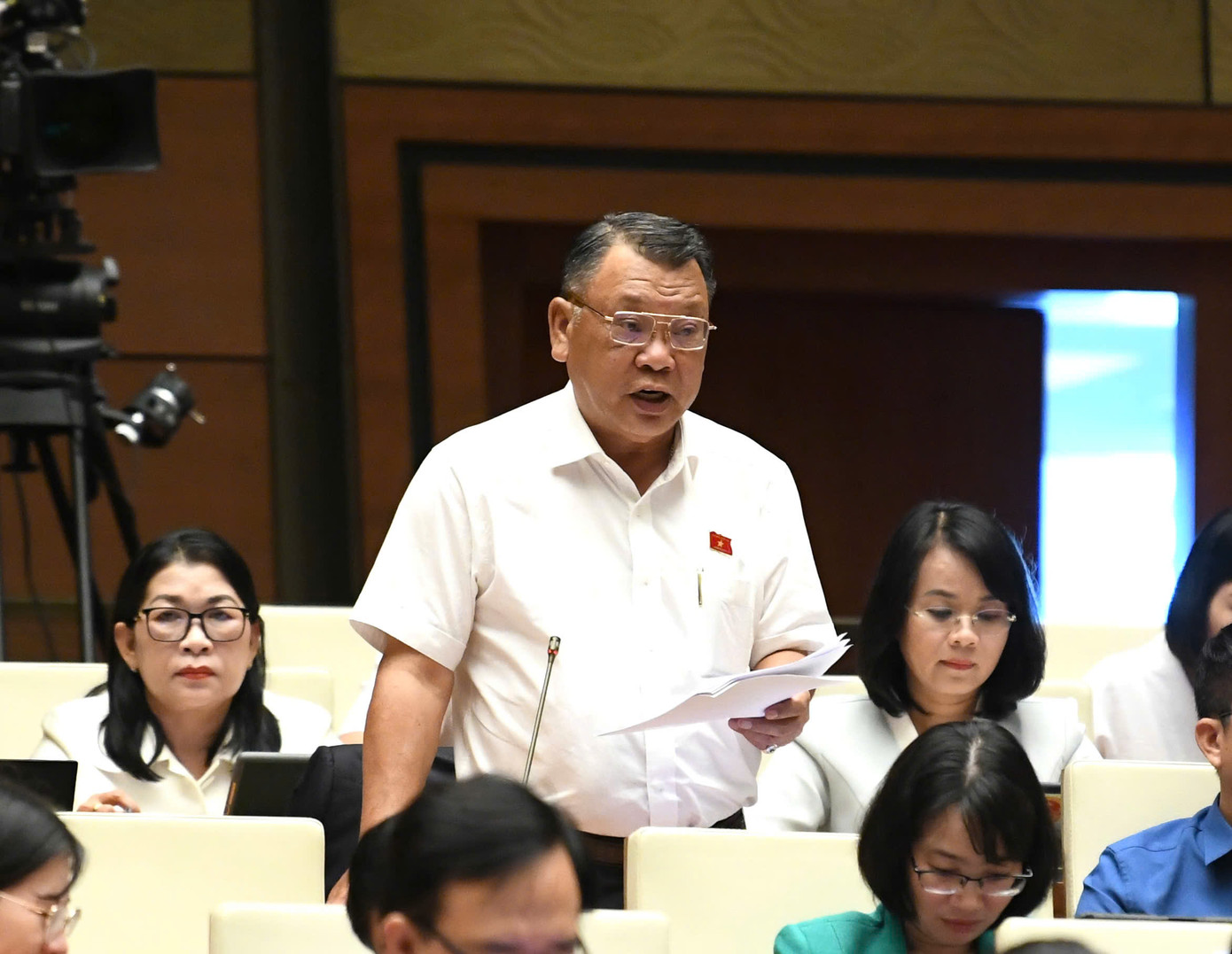 ĐBQH Nguyễn Tạo (đoàn Lâm Đồng). Ảnh: Như Ý ĐBQH Nguyễn Tạo (đoàn Lâm Đồng). Ảnh: Như Ý