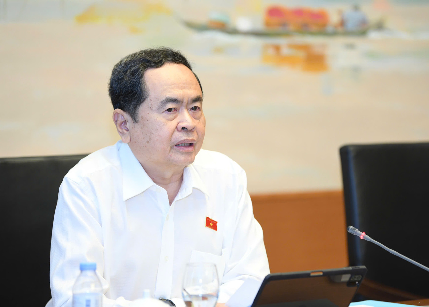 Chủ tịch Quốc hội Trần Thanh Mẫn. Ảnh: Như Ý