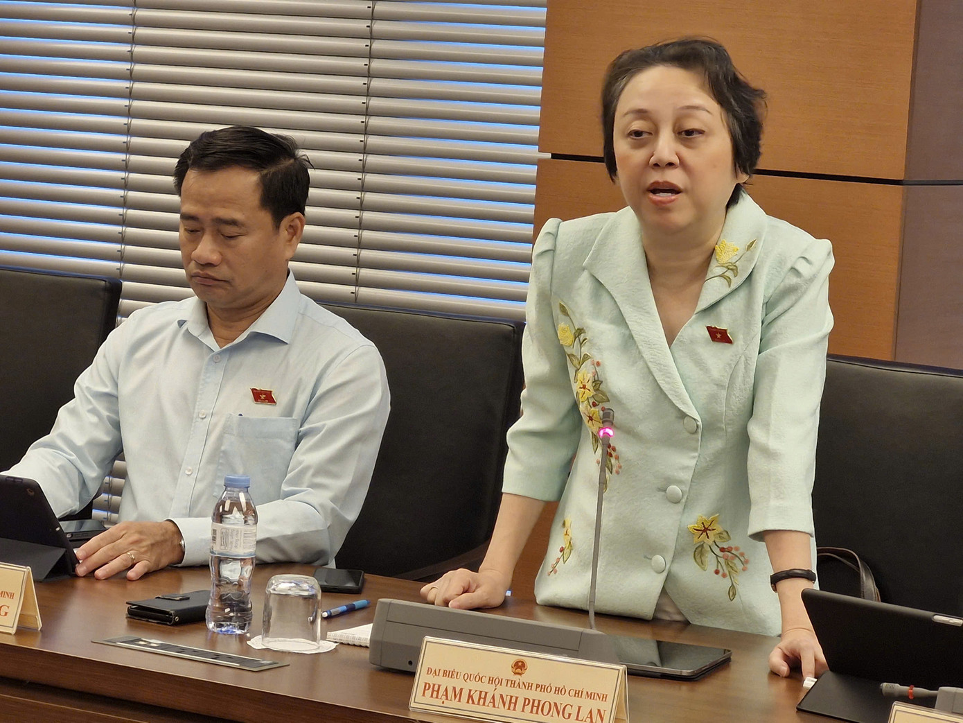 ĐB Phạm Khánh Phong Lan (TP HCM). Ảnh: PV ĐB Phạm Khánh Phong Lan (TP HCM). Ảnh: PV