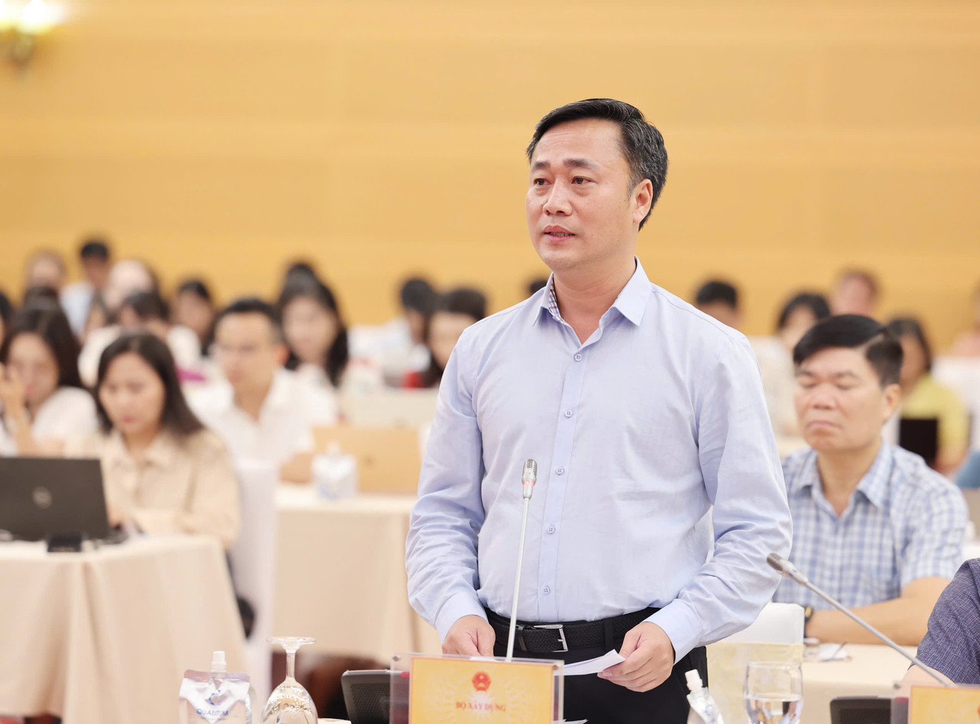 Thứ trưởng Bộ Xây dựng Nguyễn Việt Hùng. Ảnh: Như Ý Thứ trưởng Bộ Xây dựng Nguyễn Việt Hùng. Ảnh: Như Ý