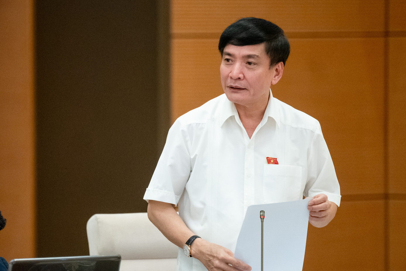 Ông Bùi Văn Cường khi còn là Tổng Thư ký Quốc hội. Ông Bùi Văn Cường khi còn là Tổng Thư ký Quốc hội.