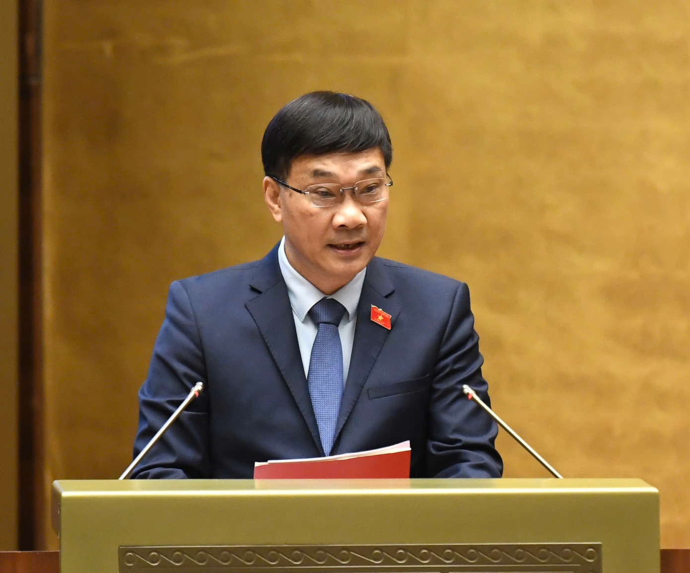 Chủ nhiệm Ủy ban Kinh tế của Quốc hội Vũ Hồng Thanh. (Ảnh: Như Ý)