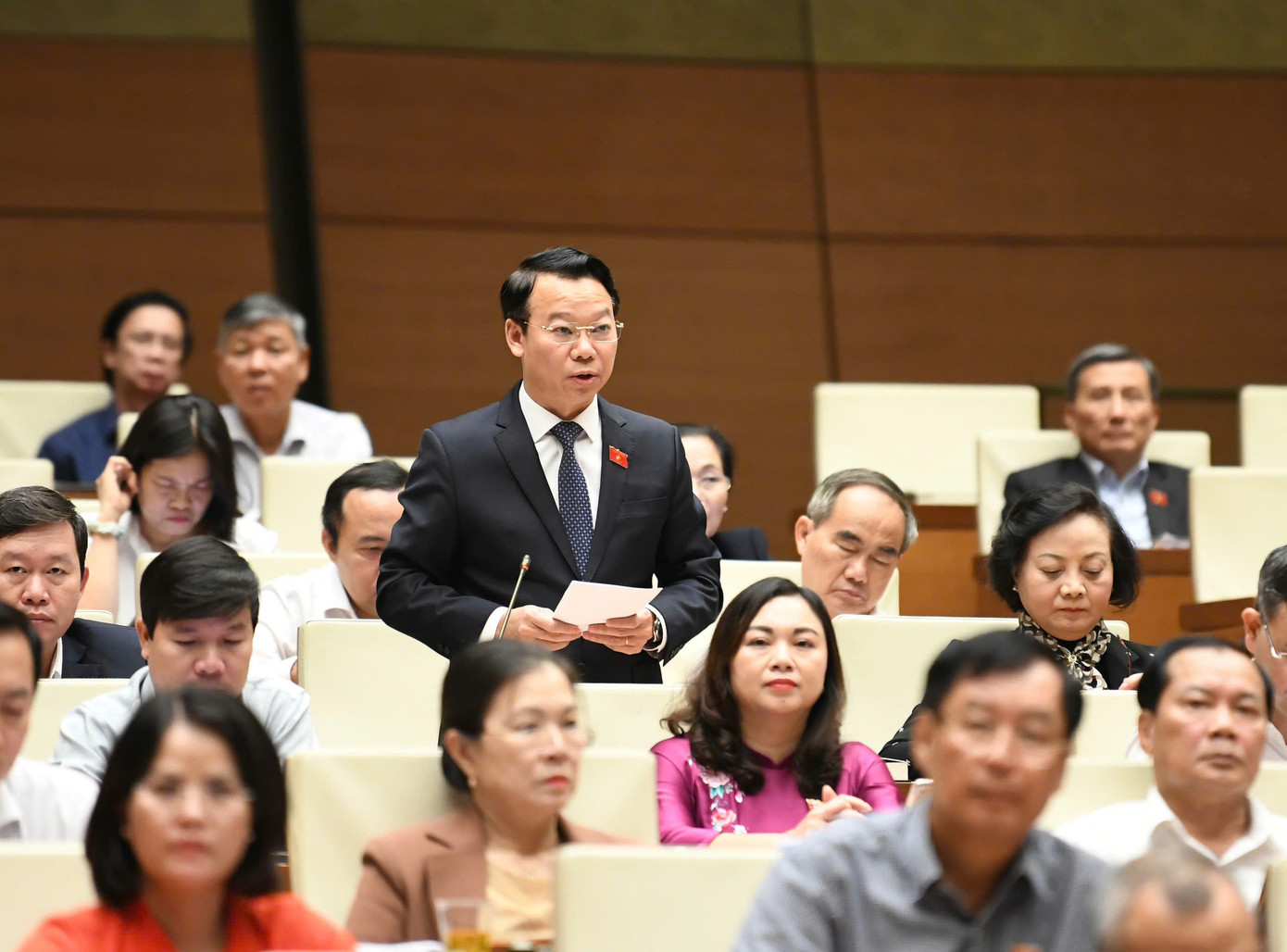 Bộ trưởng TN&amp;MT Đỗ Đức Duy. Ảnh: Như Ý