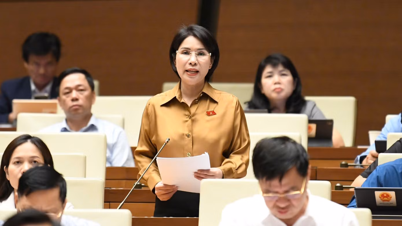 Đại biểu Quốc hội Trần Thị Nhị Hà. Ảnh Như Ý Đại biểu Quốc hội Trần Thị Nhị Hà. Ảnh Như Ý