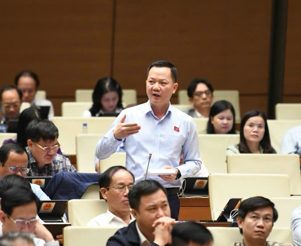 Đại biểu Trịnh Xuân An (đoàn Đồng Nai). Ảnh: Như Ý Đại biểu Trịnh Xuân An (đoàn Đồng Nai). Ảnh: Như Ý