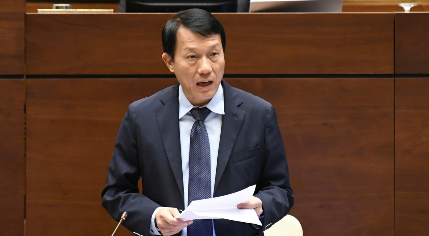 Đại tướng Lương Tam Quang, Bộ trưởng Bộ Công an. Ảnh: Như Ý.