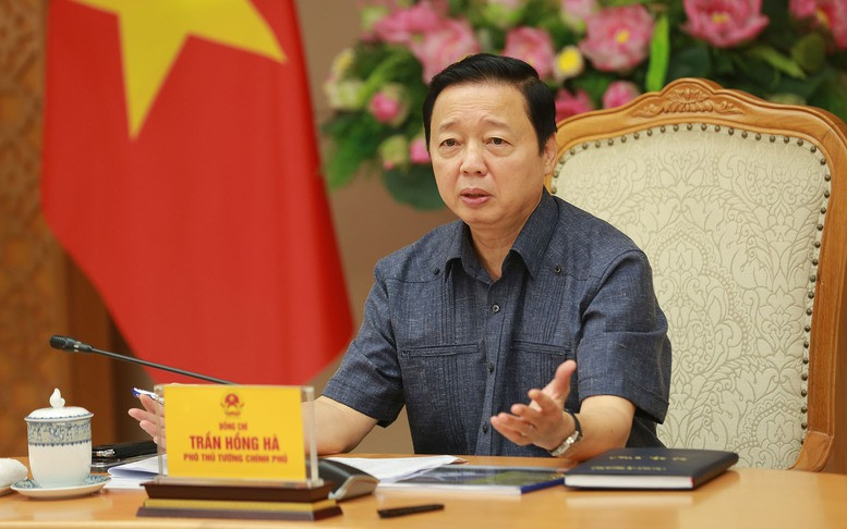 Phó Thủ tướng Trần Hồng Hà chủ trì cuộc họp. Ảnh: VGP. Phó Thủ tướng Trần Hồng Hà chủ trì cuộc họp. Ảnh: VGP.