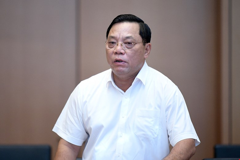 Đại biểu Quốc hội Nguyễn Hải Trung, Giám đốc Công an thành phố Hà Nội. Ảnh: QH