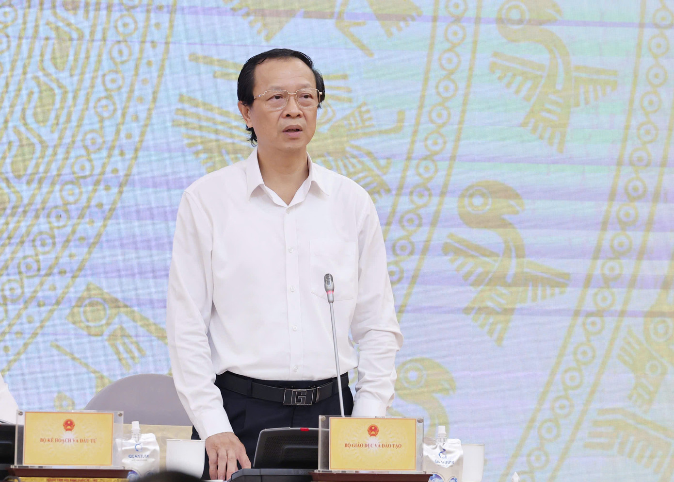 Thứ trưởng Bộ Giáo dục và Đào tạo Phạm Ngọc Thưởng. Ảnh: Như Ý Thứ trưởng Bộ Giáo dục và Đào tạo Phạm Ngọc Thưởng. Ảnh: Như Ý