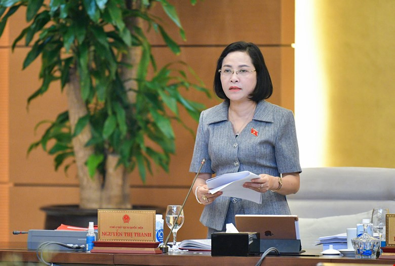 Phó Chủ tịch Quốc hội Nguyễn Thị Thanh.