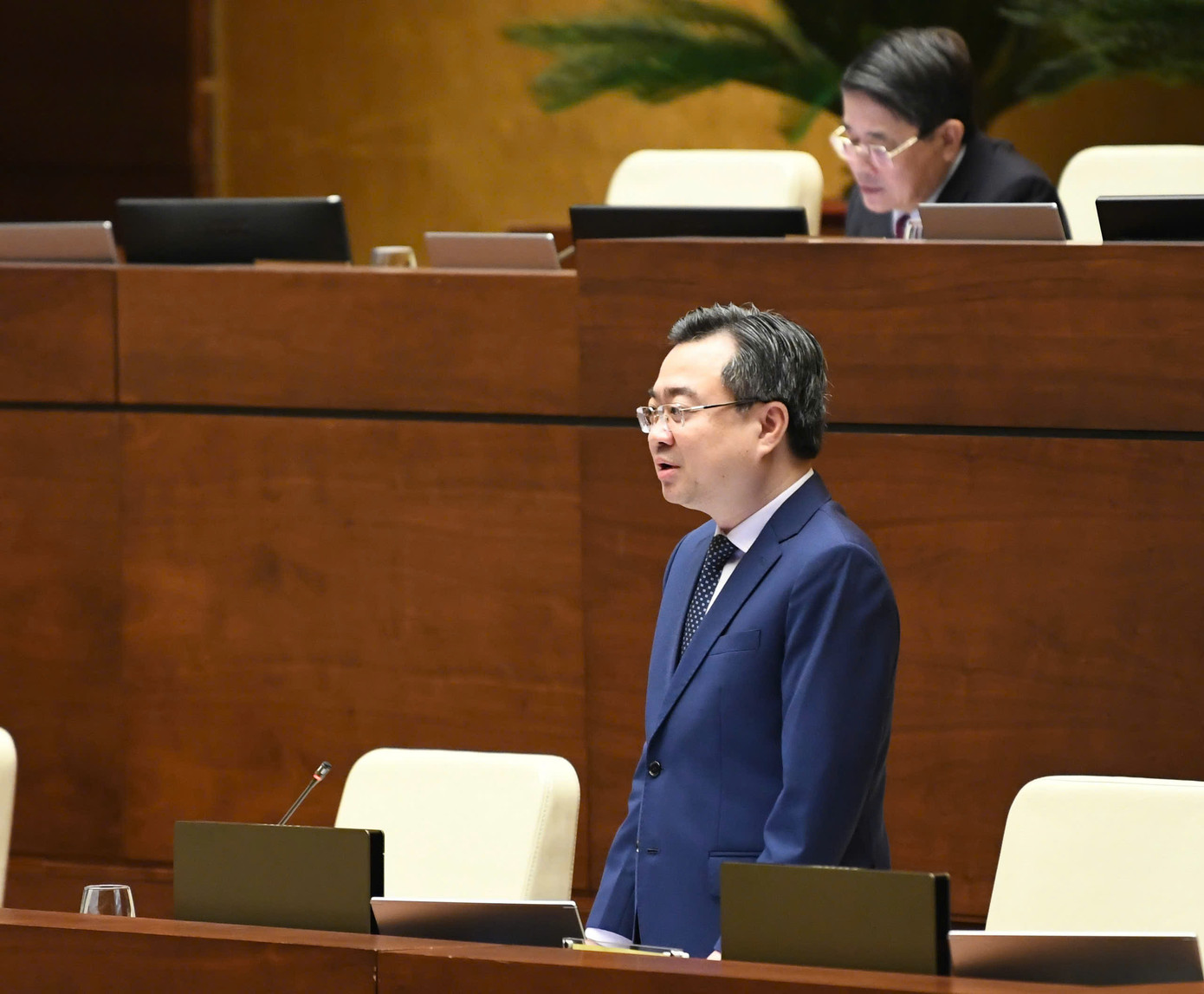 Bộ trưởng Bộ Xây dựng Nguyễn Thanh Nghị. Ảnh: Như Ý. Bộ trưởng Bộ Xây dựng Nguyễn Thanh Nghị. Ảnh: Như Ý.