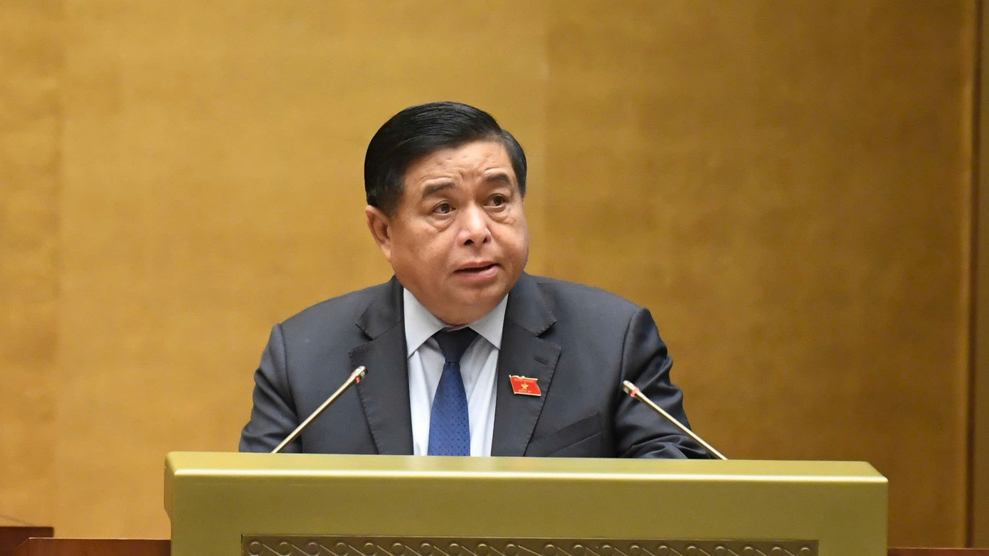 Bộ trưởng Bộ Kế hoạch và đầu tư Nguyễn Chí Dũng. Ảnh: Như Ý