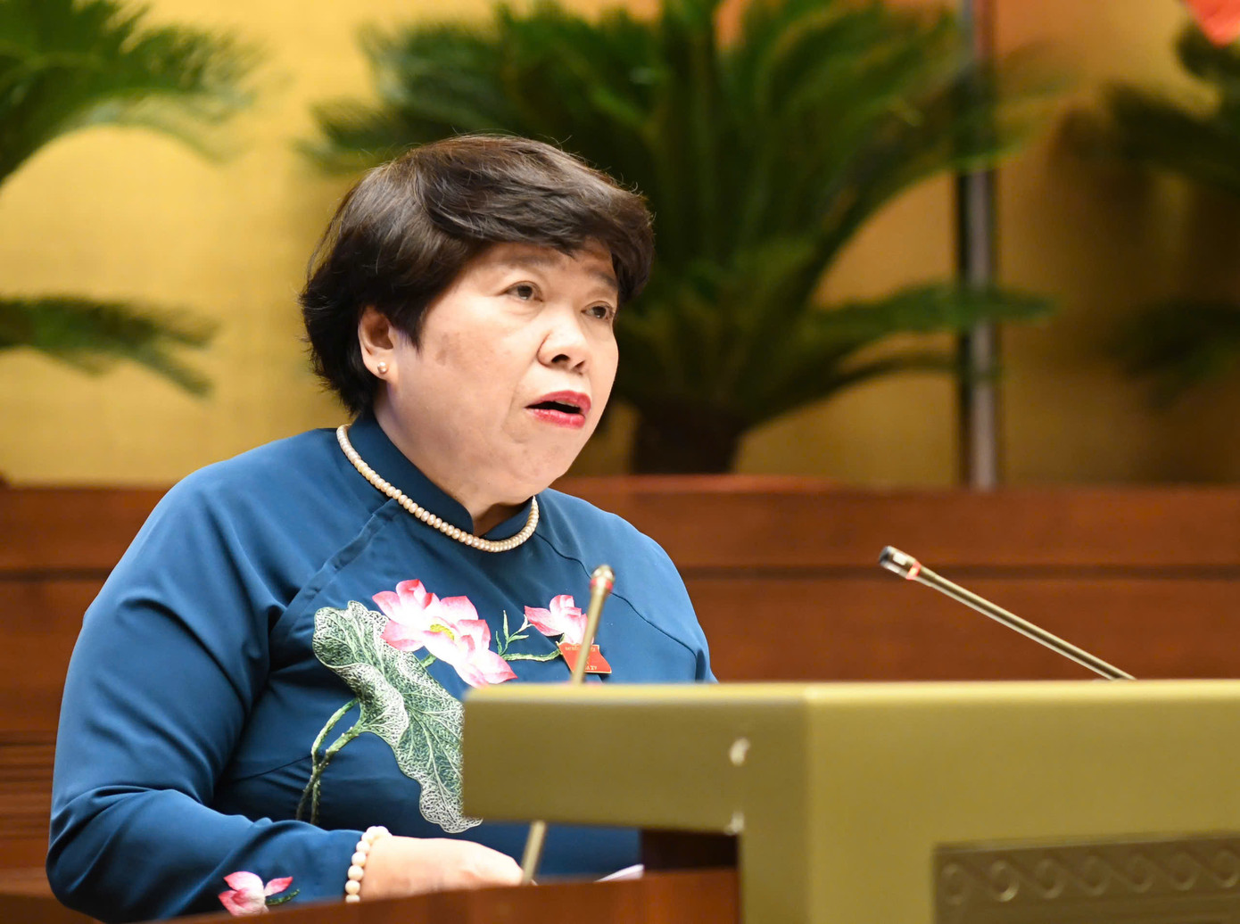 Chủ nhiệm Ủy ban Xã hội Nguyễn Thúy Anh. Ảnh: Như Ý