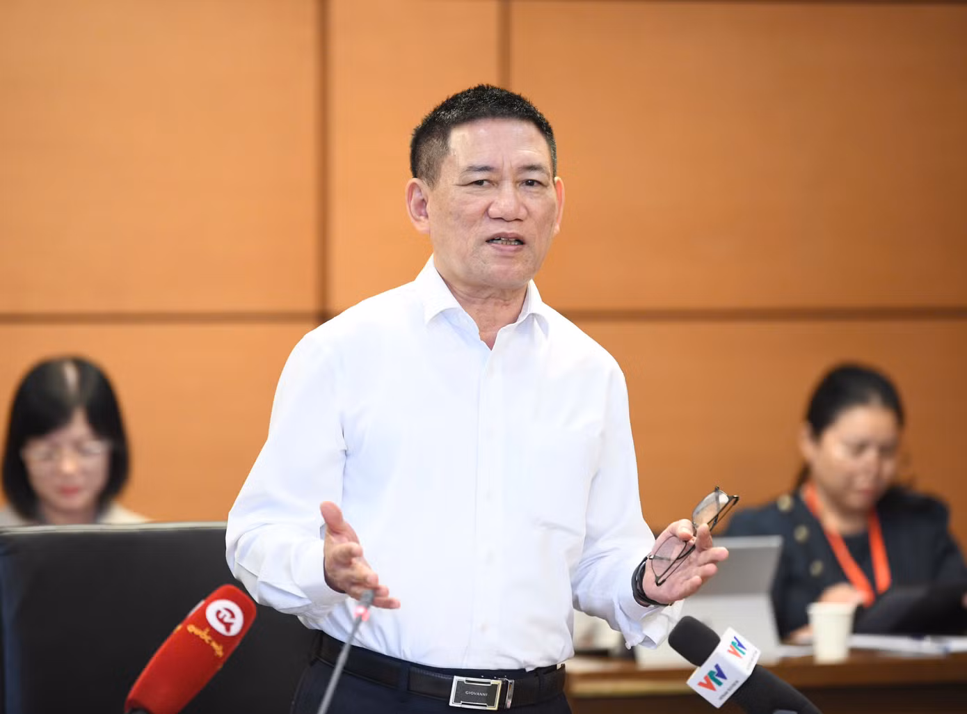 Phó thủ tướng, Bộ trưởng Bộ Tài chính Hồ Đức Phớc. Ảnh: Như Ý. Phó thủ tướng, Bộ trưởng Bộ Tài chính Hồ Đức Phớc. Ảnh: Như Ý.