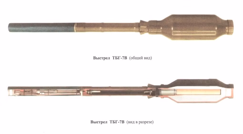 Đạn nhiệt áp TBG-7V. Đạn nhiệt áp TBG-7V