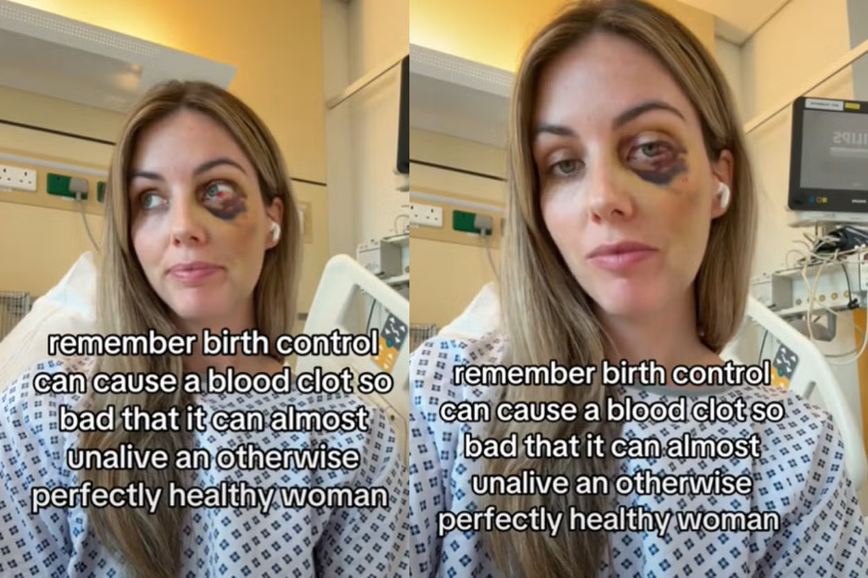 Nữ hành khách chia sẻ chuyến bay kinh khủng của mình trên nền tảng TikTok. Ảnh: @alwaysingingmom/TikTok.