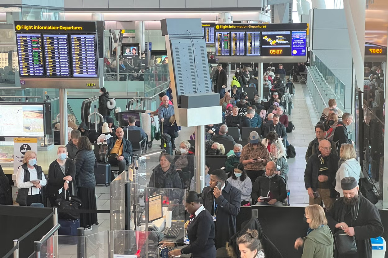 Địa điểm đắt đỏ: Nhà ga số 5 của sân bay Heathrow ở London.