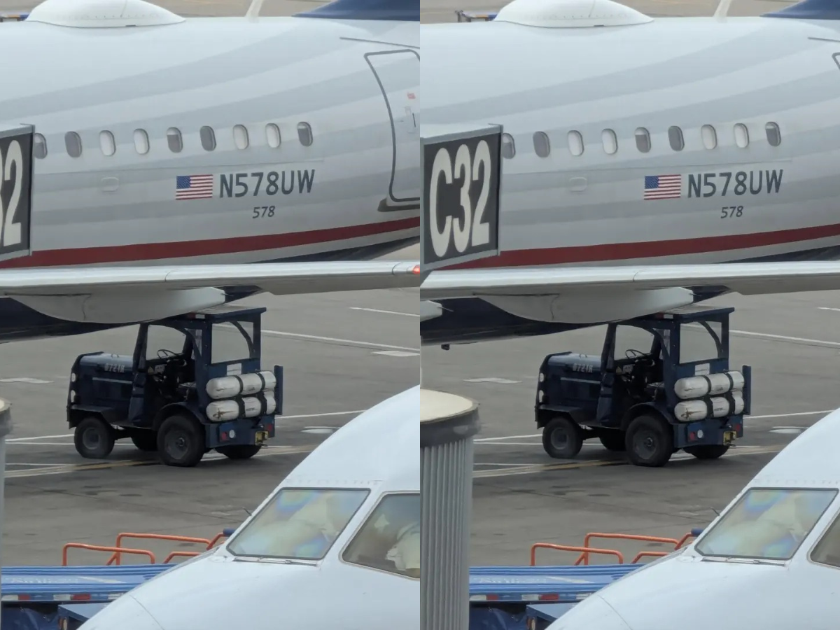 Chiếc Airbus A321 được kỹ thuật viên xác định mức độ va chạm không ảnh hưởng nghiêm trọng đến khả năng vận hành. Chiếc Airbus A321 được kỹ thuật viên xác định mức độ va chạm không ảnh hưởng nghiêm trọng đến khả năng vận hành.