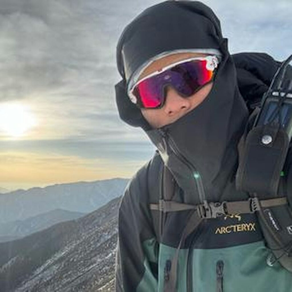 Sun mất liên lạc với gia đình hai ngày sau khi vào khu vực này khi các thiết bị điện tử của anh hết pin và cuối cùng bị mắc kẹt trong vùng hoang dã. Ảnh: QQ.com.