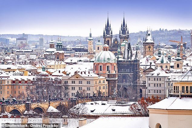 Theo một số du khách, Prague "thật mơ mộng" vào mùa đông.