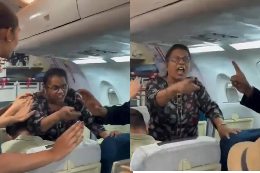 Nữ hành khách dọa làm rơi một chuyến bay của Hãng Air India Express. Nữ hành khách dọa làm rơi một chuyến bay của Hãng Air India Express.