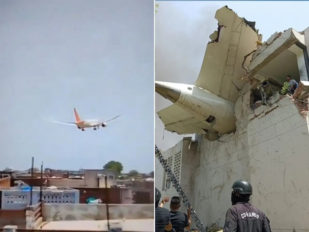 Chuyến bay Air India Boeing 787, làm 279 người thiệt mạng, trong đó có 53 công dân Anh. Ảnh: WION.