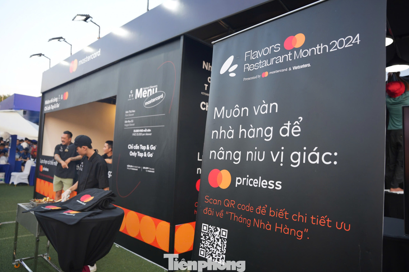 Là một trong những đối tác gắn bó với Ngày Thẻ Việt Nam - Sóng Festival, đến với sự kiện năm nay, gian hàng của Mastercard, mang đến trải nghiệm ẩm thực cho khách hàng.