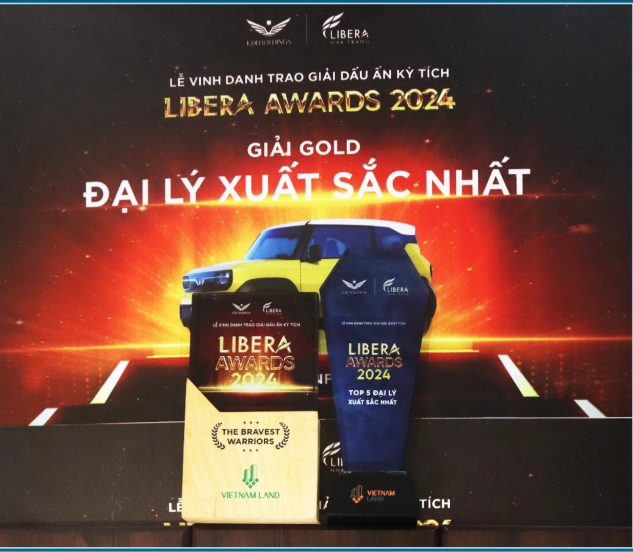 Vietnam Land đã ghi dấu ấn lớn tại giải thưởng Libera Awards 2024 Vietnam Land đã ghi dấu ấn lớn tại giải thưởng Libera Awards 2024