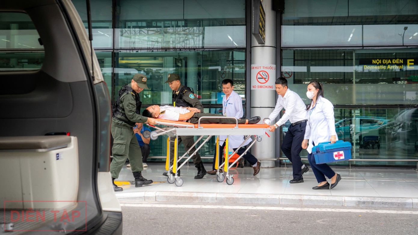 Để chuẩn bị cho buổi diễn tập, các lực lượng tham gia diễn tập đã tổ chức huấn luyện, hợp luyện từ ngày 25 - 31/10. Ảnh: NIA. Để chuẩn bị cho buổi diễn tập, các lực lượng tham gia diễn tập đã tổ chức huấn luyện, hợp luyện từ ngày 25 - 31/10. Ảnh: NIA.