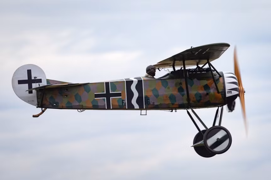 Hình ảnh một chiếc Fokker D.VIII. Ảnh: Shutterstock.