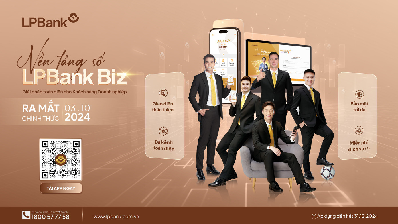 Ngân hàng Lộc Phát Việt Nam (LPBank) ra mắt Nền tảng số LPBank Biz dành riêng cho khách hàng doanh nghiệp. Ngân hàng Lộc Phát Việt Nam (LPBank) ra mắt Nền tảng số LPBank Biz dành riêng cho khách hàng doanh nghiệp.