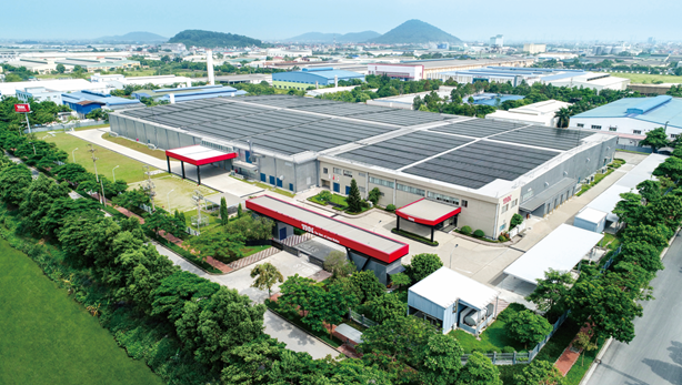 Hình ảnh nhà máy Công ty TNHH THK Manufacturing of Việt Nam tại KCN Tiên Sơn