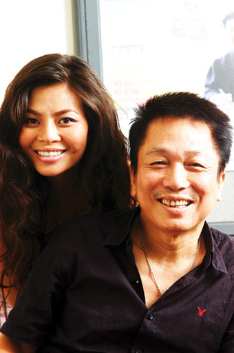 Ngọc Anh là cái tên không thể thiếu trong các show của nhạc sĩ Phú Quang