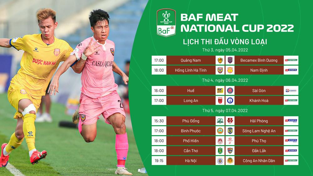 Cúp Quốc gia BaF Meat 2022 sẽ gồm 24 trận đấu, đội vô địch nhận thưởng 1 tỷ đồng. Cúp Quốc gia BaF Meat 2022 sẽ gồm 24 trận đấu, đội vô địch nhận thưởng 1 tỷ đồng.