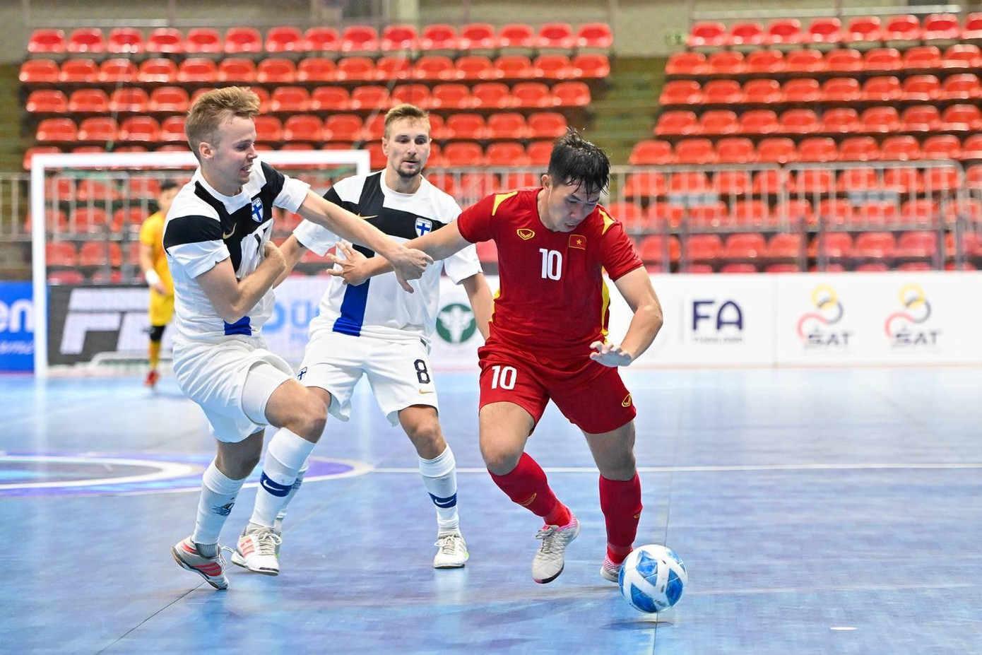 Đội tuyển futsal Việt Nam được chờ đợi sẽ thể hiện diện mạo mới ở VCK châu Á 2022. (ảnh Anh Tú) Đội tuyển futsal Việt Nam được chờ đợi sẽ thể hiện diện mạo mới ở VCK châu Á 2022. (ảnh Anh Tú)