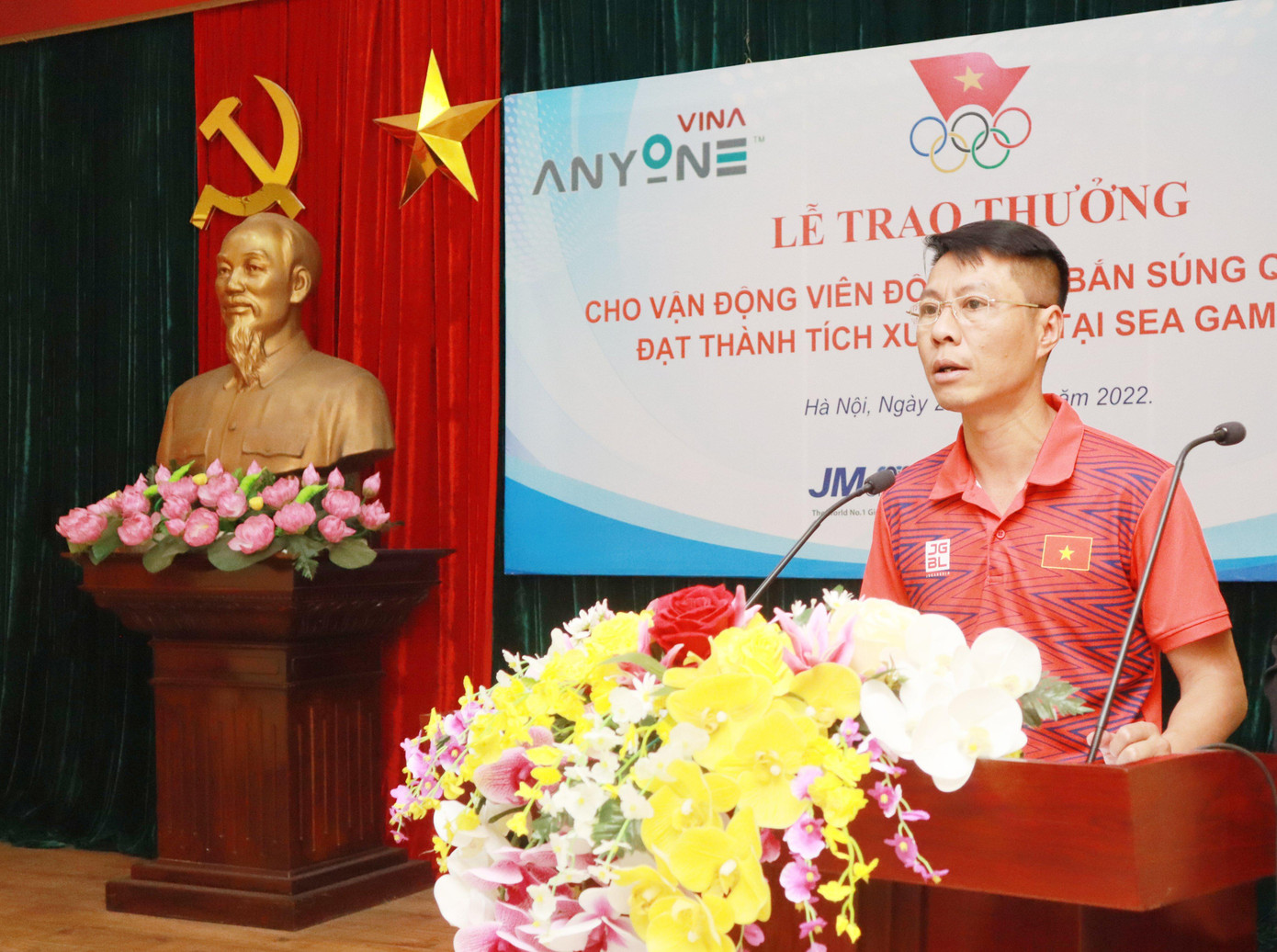 Xạ thủ Trần Quốc Cường giành HCV 50m súng ngắn nam tại SEA Games 31 (ảnh N.Huy) Xạ thủ Trần Quốc Cường giành HCV 50m súng ngắn nam tại SEA Games 31 (ảnh N.Huy)