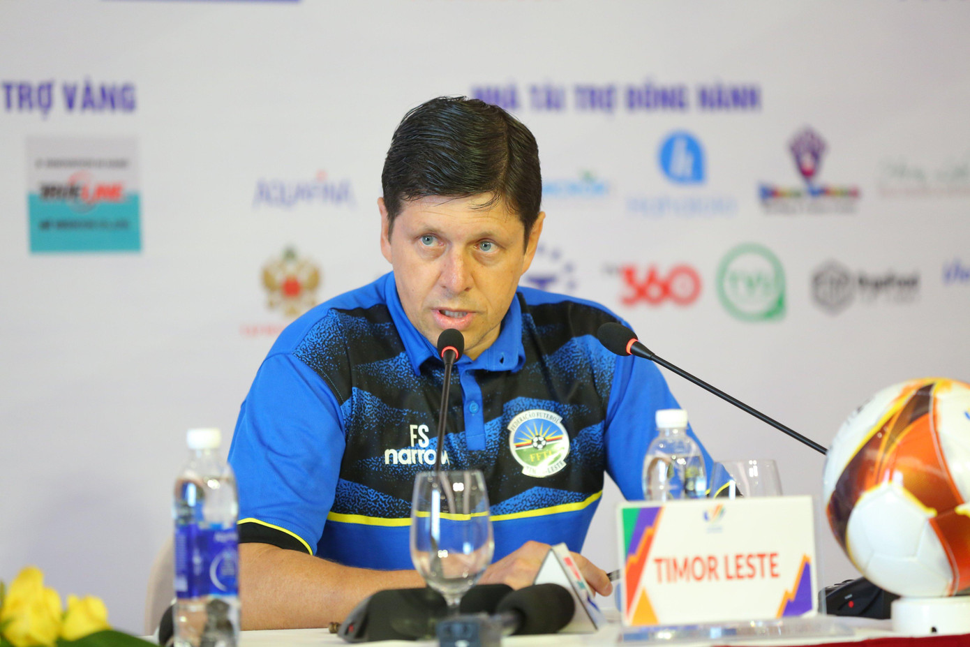 HLV Fabio Maciel tin U23 Timor Leste có thể tạo nên bất ngờ ở bảng A. (Ảnh: Trọng Tài) HLV Fabio Maciel tin U23 Timor Leste có thể tạo nên bất ngờ ở bảng A. (Ảnh: Trọng Tài)