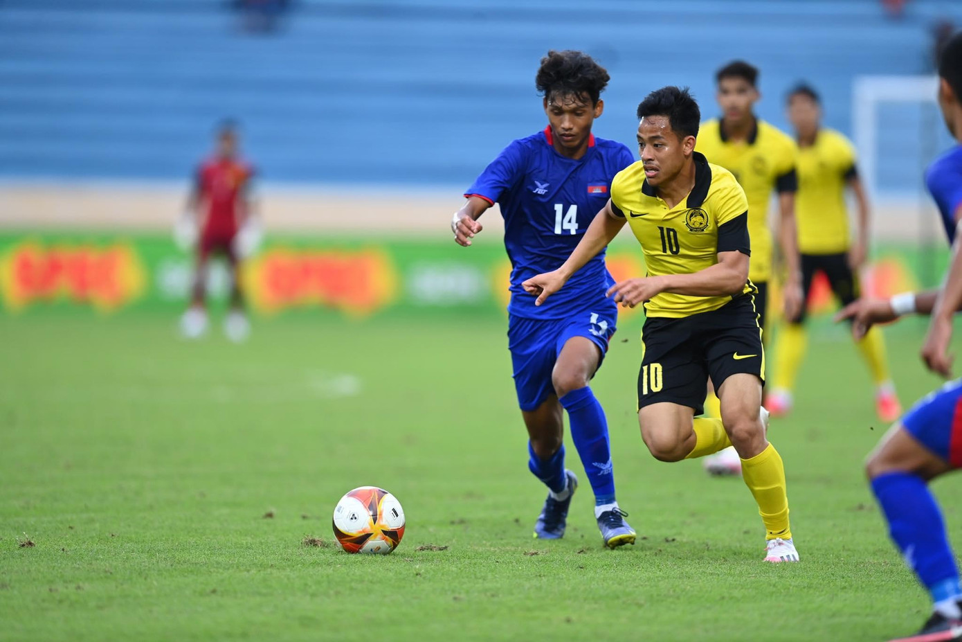 U23 Malaysia sở hữu dàn cầu thủ trẻ, giàu sức chiến đấu, kỹ-chiến thuật tốt (ảnh Như Ý)