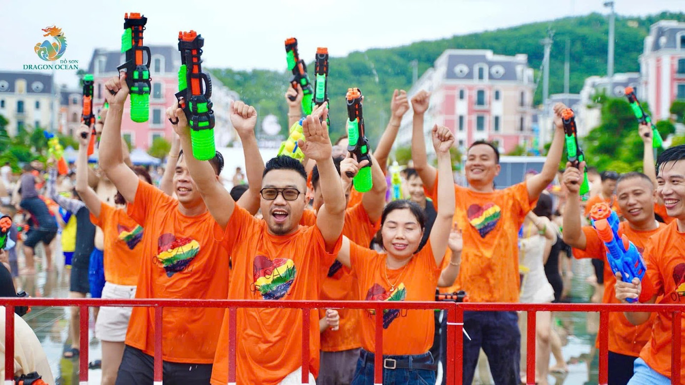 Các hoạt động sáng tạo liên tục được tổ chức (Nguồn: Dragon Ocean Đồ Sơn) Các hoạt động sáng tạo liên tục được tổ chức (Nguồn: Dragon Ocean Đồ Sơn)