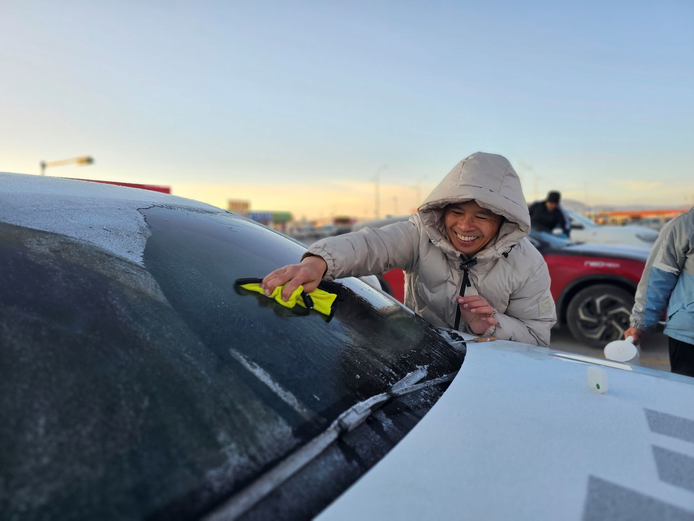 VF 8 vẫn hoạt động ổn định trong nhiều điều kiện thời tiết.