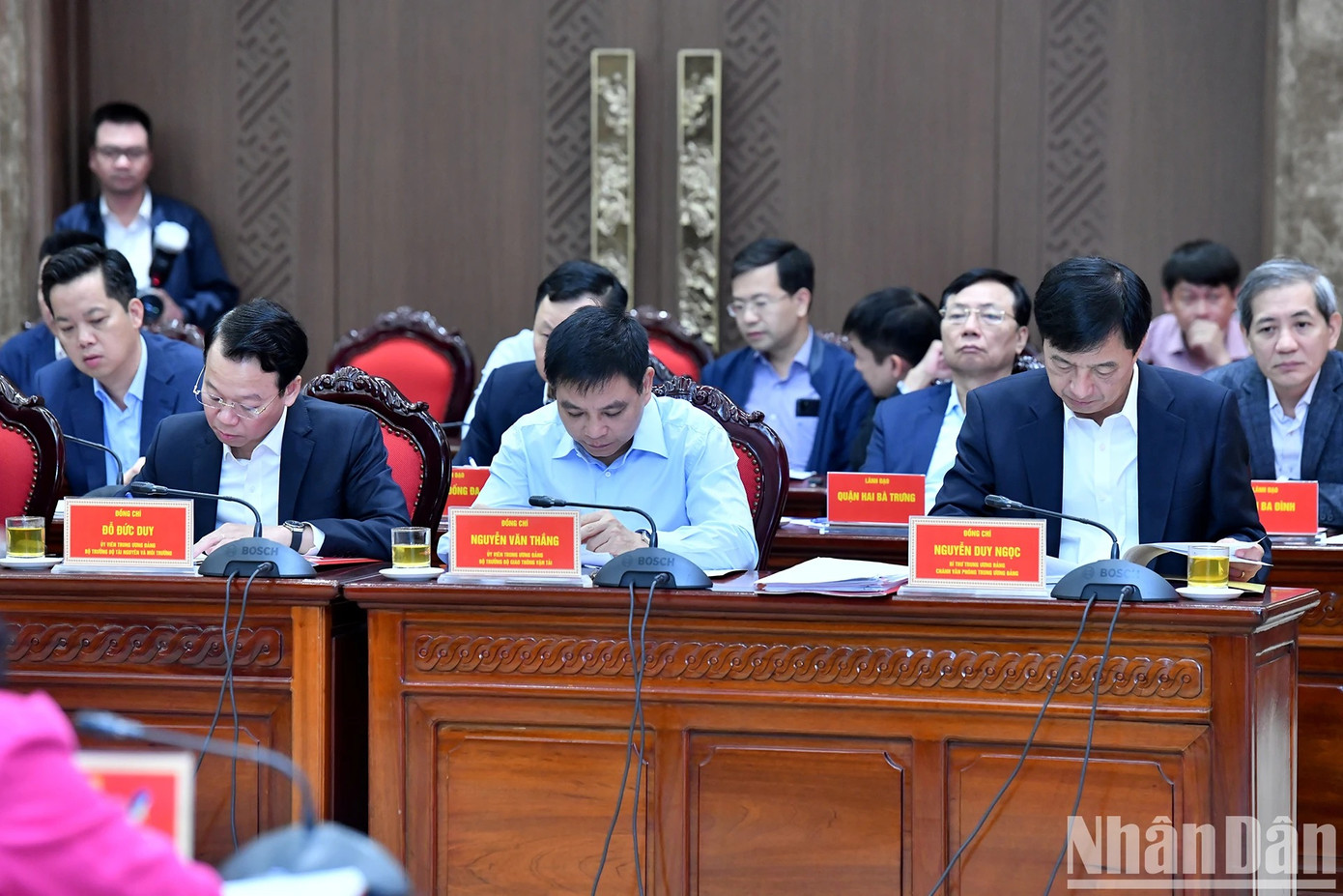 Các đại biểu tham dự buổi làm việc. Các đại biểu tham dự buổi làm việc.