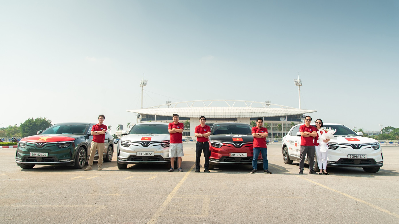 Đoàn4 chiếc VF 8 về tới Hà Nội an toàn sau hành trình 30 ngày chinh phục Tây Tạng Đoàn4 chiếc VF 8 về tới Hà Nội an toàn sau hành trình 30 ngày chinh phục Tây Tạng