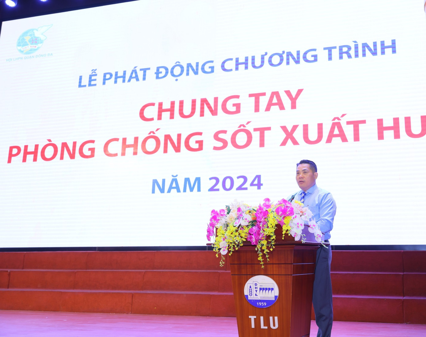 Ông Nguyễn Thành Phước, Giám đốc Kinh doanh và Tiếp thị Cấp cao của Fumakilla Việt Nam - JUMBO VAPE đồng hành cùng chiến dịch “Chung Tay Phòng Chống Sốt Xuất huyết”.