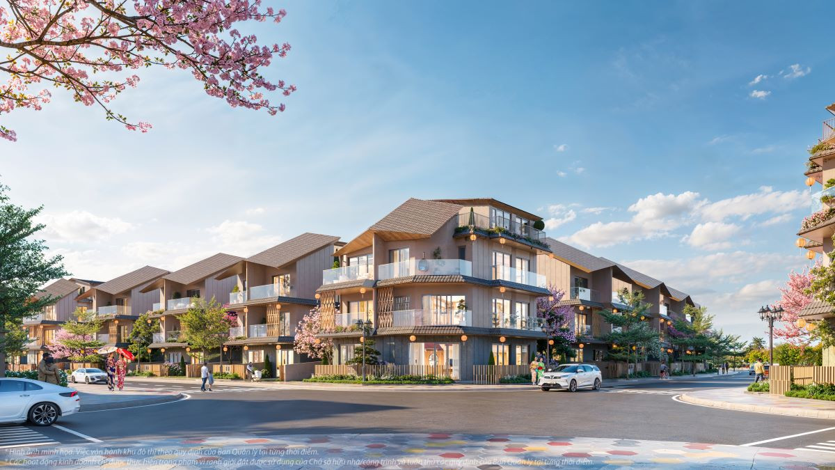 Kiến trúc Nhật thấm đượm trong từng thiết kế tại The Komorebi