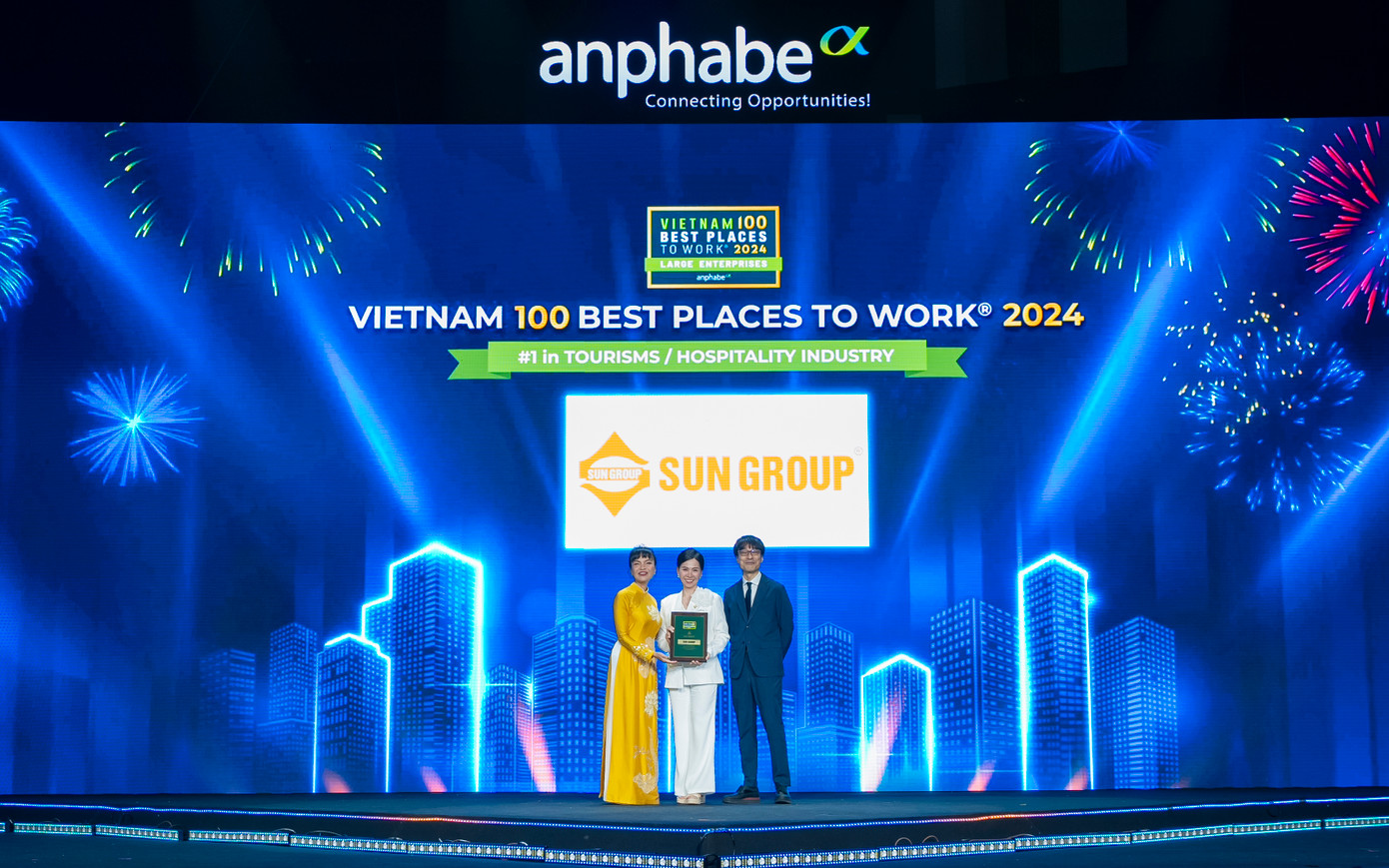 Sun Group lần thứ 5 liên tiếp được vinh danh trong “Top 100 nơi làm việc tốt nhất Việt Nam” Sun Group lần thứ 5 liên tiếp được vinh danh trong “Top 100 nơi làm việc tốt nhất Việt Nam”