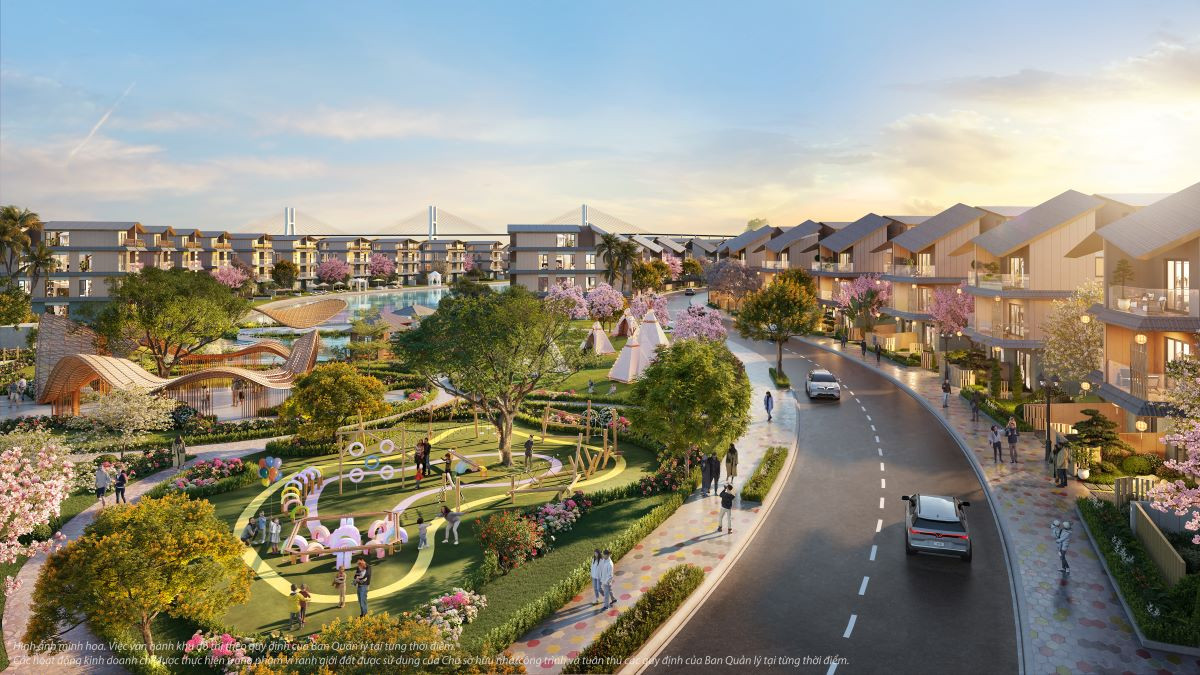 Công viên Youth Garden là điểm nhấn cảnh quan đắt giá tại The Komorebi